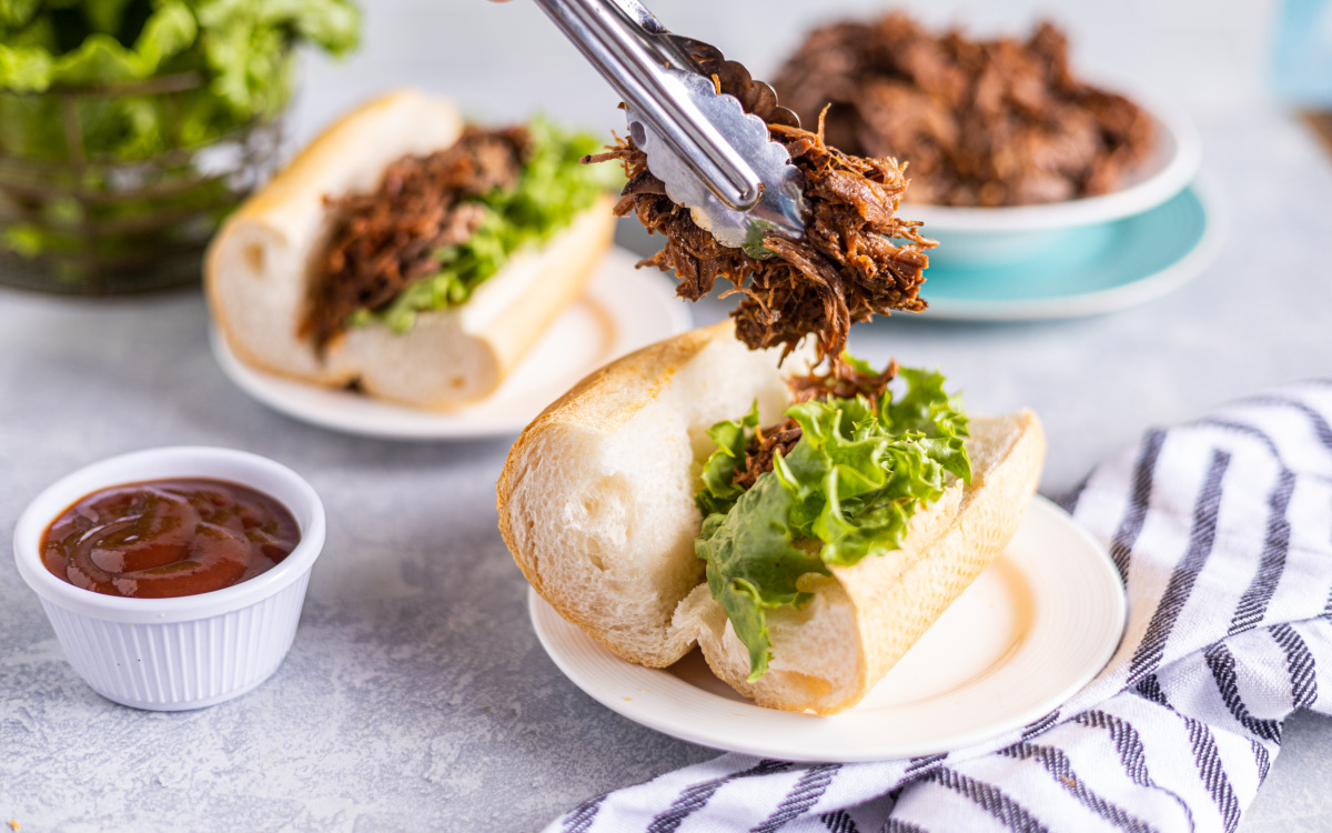 Crock Pot Beef Barbecue